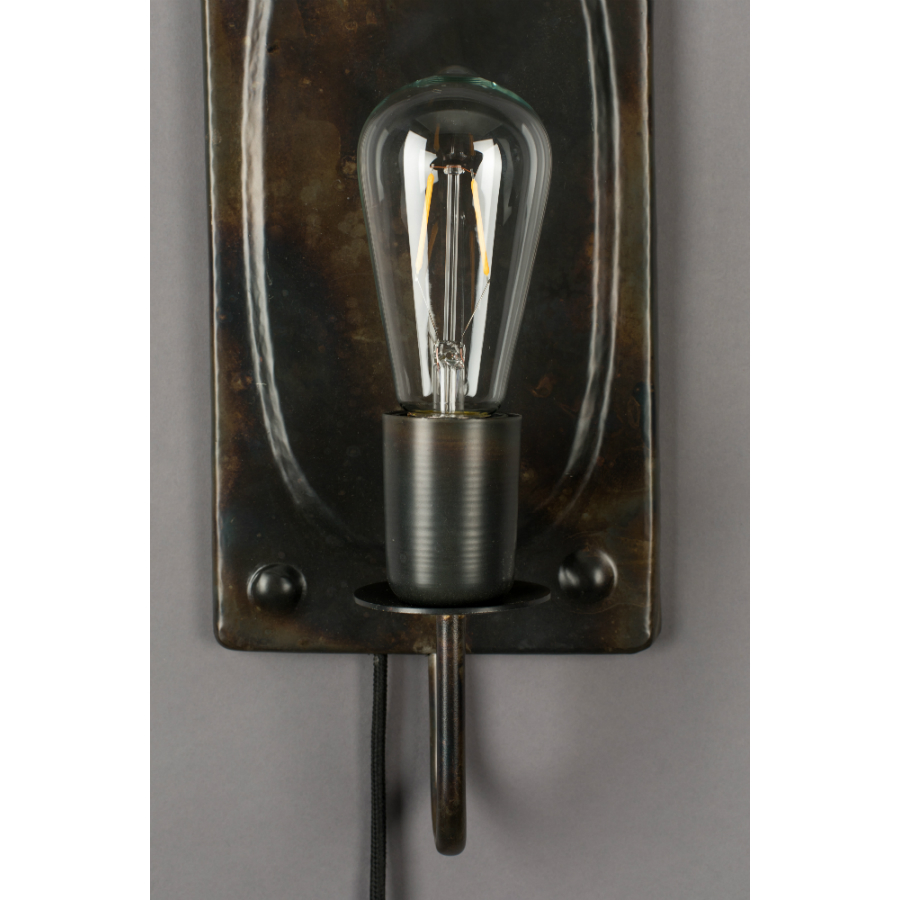 Лампа настенная Brody, коричневая Dutchbone 5400027 - Вид №3