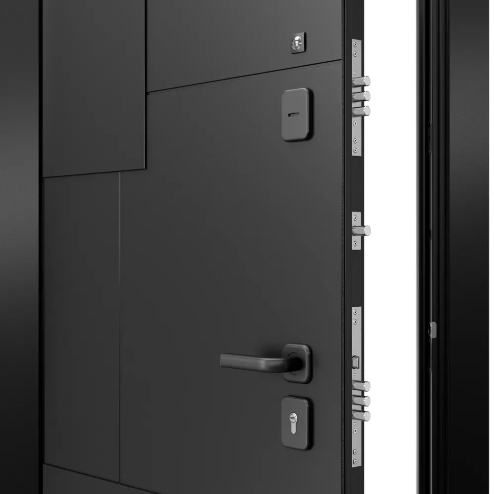 Дверь входная металлическая Волюм Скай 95x205 см левая шелк белый с зеркалом TOREX STLM-2043897 - Вид №5