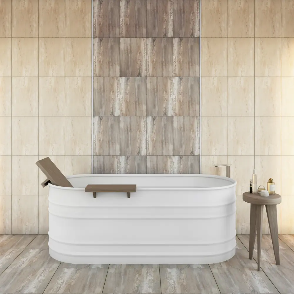 Плитка настенная Culto Faipari 40x20 см 1.2 м² цвет серо-бежевый STLM-2172494 - Вид №5