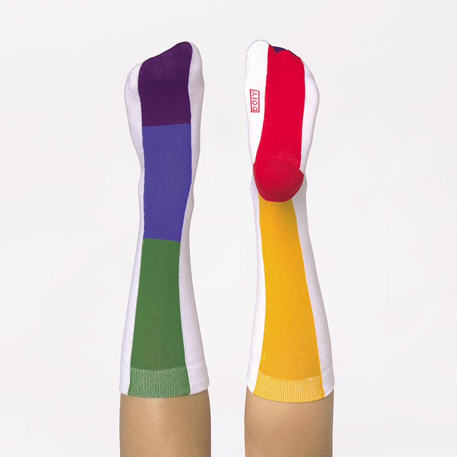 DYRAISOCL Носки rainbow Doiy  - Вид №2