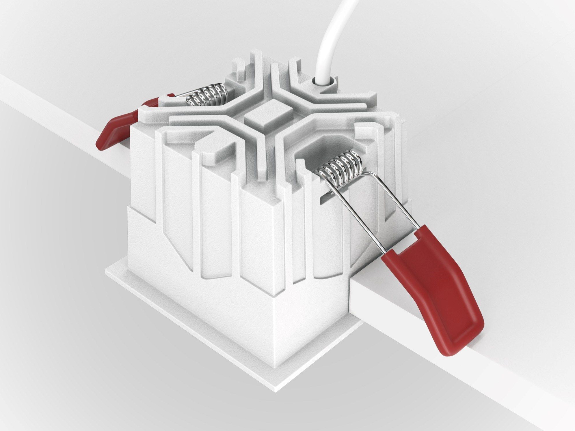 Металлический квадратный светодиодный светильник Maytoni ARCH-00043865 - Вид №4