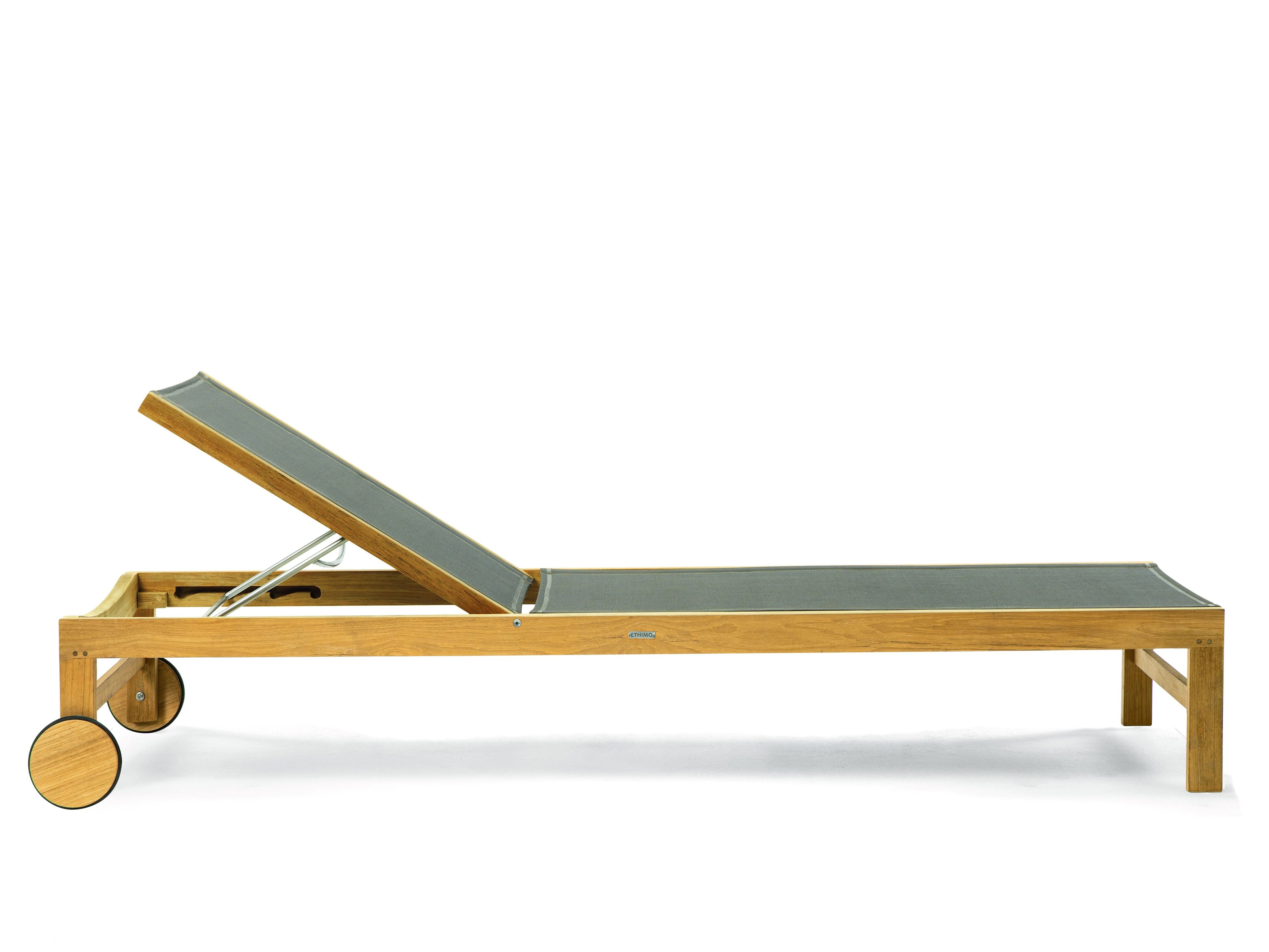 Лежак для сада с колесами Ethimo песок ARCH-00011780