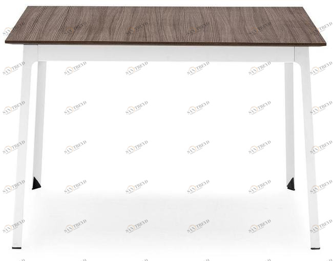 Calligaris Квадратный стол из стали и дерева  Cs/4078-fqml 80 