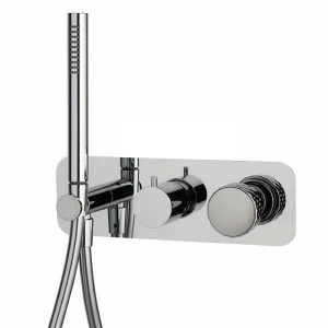 F5619X2 Встроенный смеситель для душа 2 источника с душевым комплектом FIMA CARLO FRATTINI Texture Collection