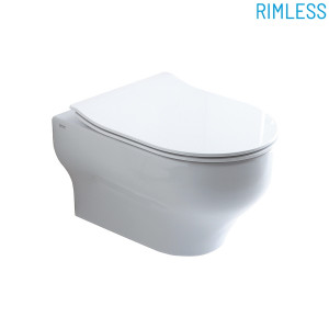 CLESET2R01 Подвесной унитаз настенный Белый Olympia Ceramica CLEAR Италия