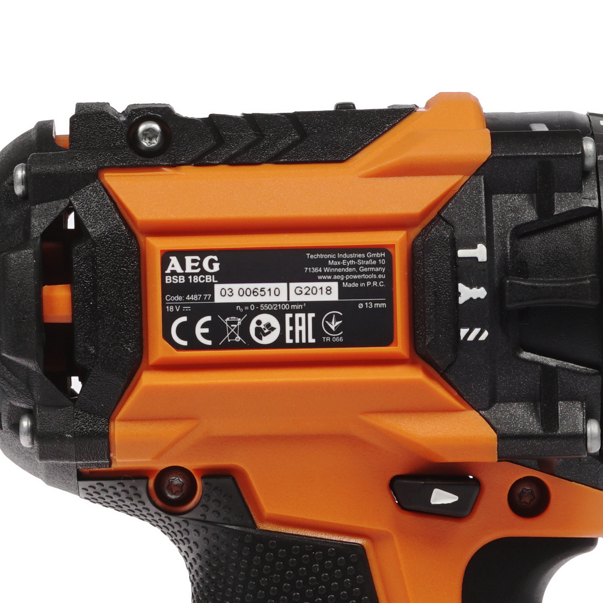 Дрель-шуруповерт AEG BSB18CBLLI502C PRO 18V 7999208 STDN-0144156 - Вид №2