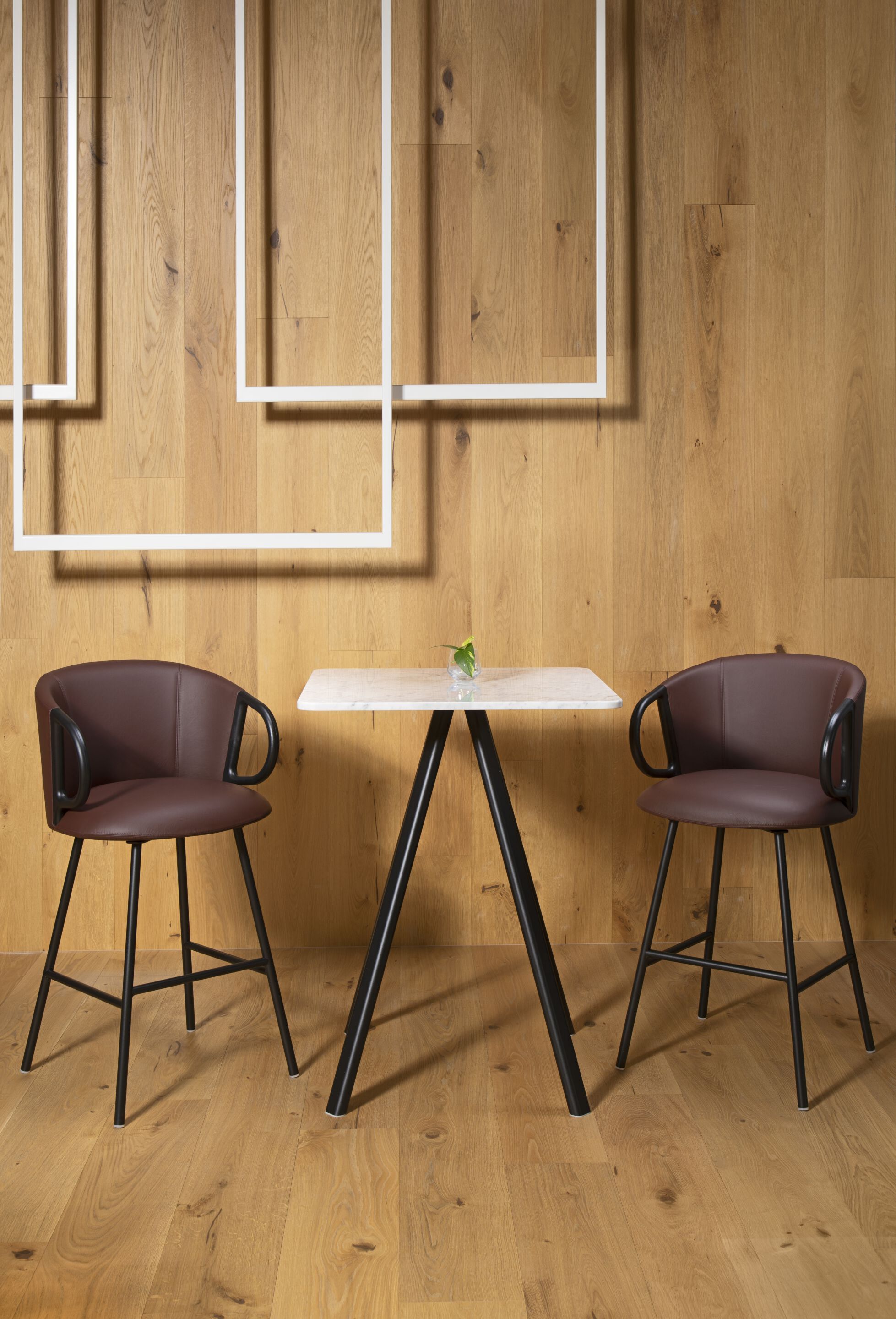 Круглый мраморный стол с 4 ножками GABER NORMAN MARBLE ARCH-00136478 - Вид №2