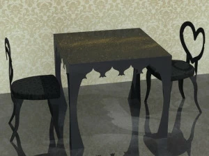 Unica by Tecnotelai Обеденный стол из закаленного стекла Le mille e una notte