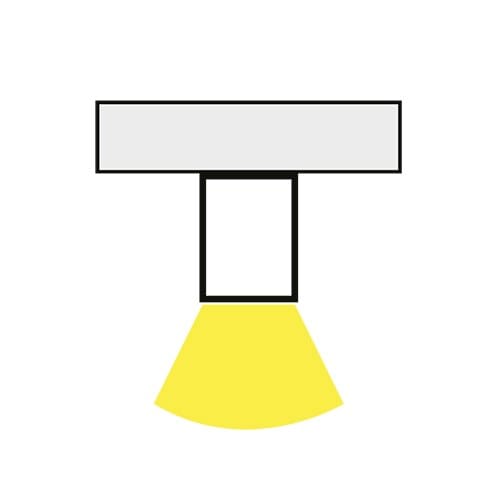 Алюминиевый светодиодный потолочный светильник Terzo Light воздух ARCH-00137706 - Вид №2