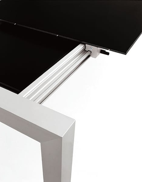 Раздвижной стол из алюминия и стекла Kristalia ARCH-00062075 - Вид №8