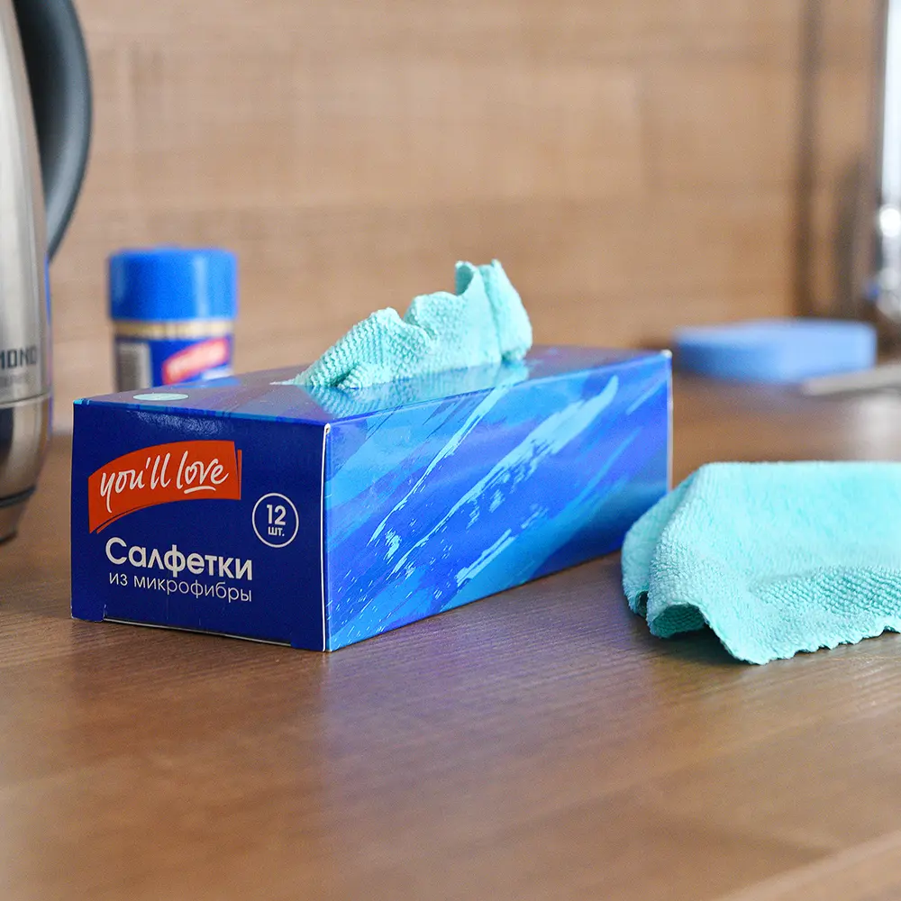 Салфетка You ll Love микрофибра 12 шт YOU'LL LOVE STLM-2107851 - Вид №2