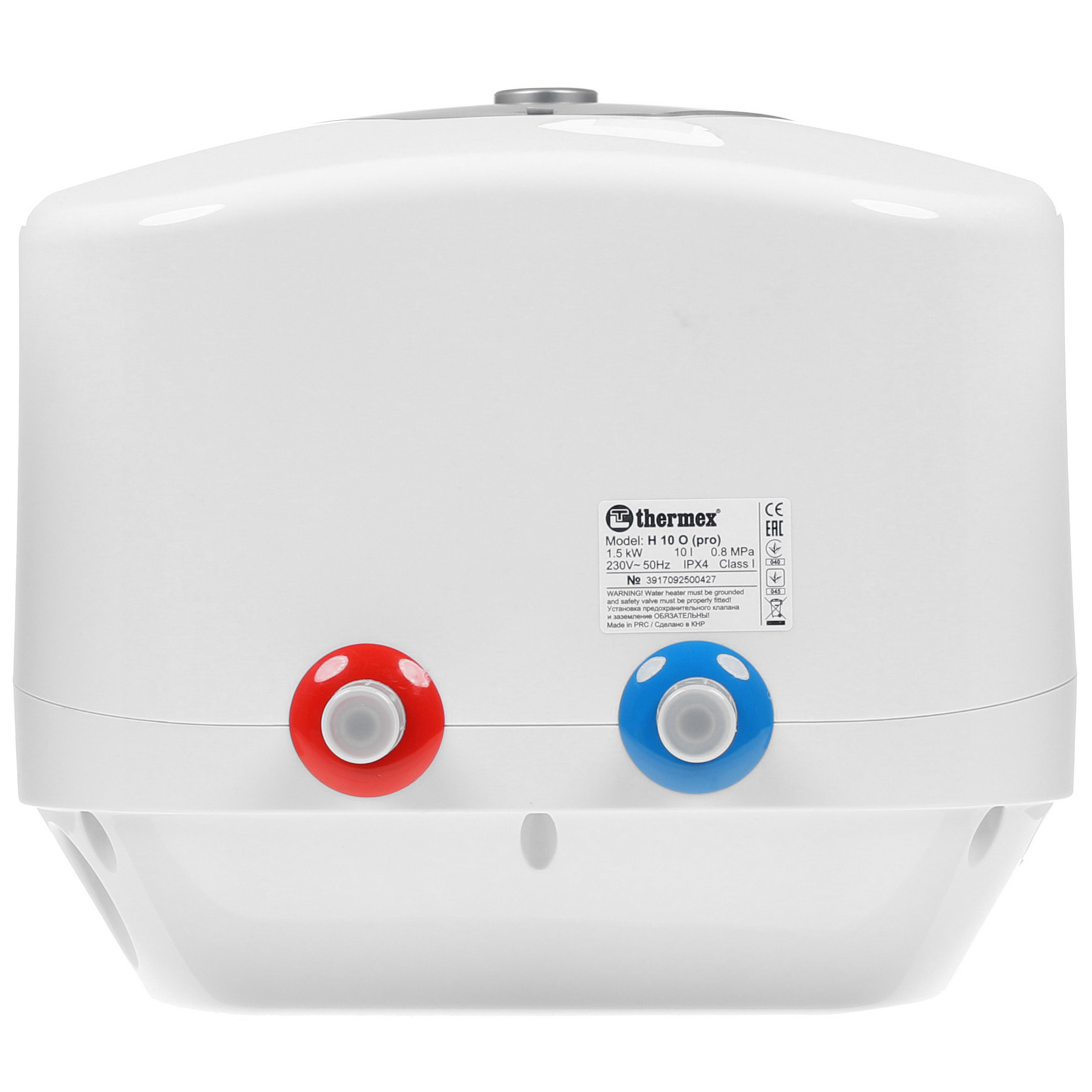 1211239 Водонагреватель электрический Thermex H 10 O (PRO) STDN-0105689 - Вид №5