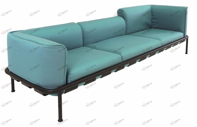 emu 3-х местный модульный диван Dock 743