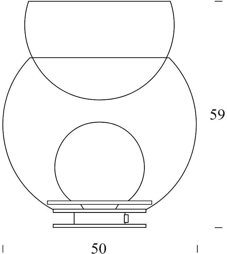 FontanaArte Настольная лампа / стеклянная ваза sun-id-1395774 - Вид №6