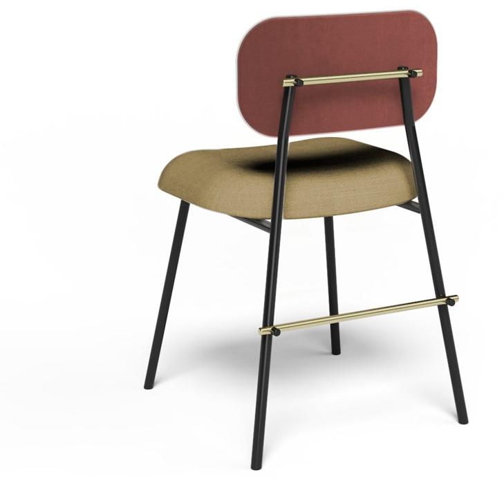 Mambo Unlimited Ideas Стул из мягкой ткани Miami sun-id-1459900 - Вид №1