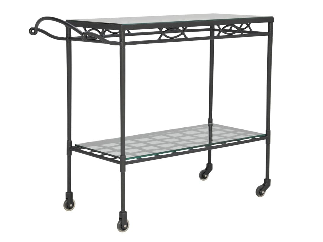 Садовая тележка для еды из нержавеющей стали и стекла JANUS et Cie ARCH-00128963