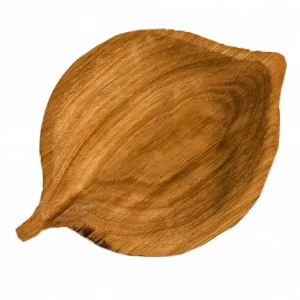 Тарелка "Блюдце ольха" светло-коричневая FUGA ECO WOOD 123576 Коричневый