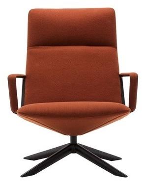 Andreu World 4-спицевое кресло с высокой спинкой Capri lounge Bu1701 - Вид №3