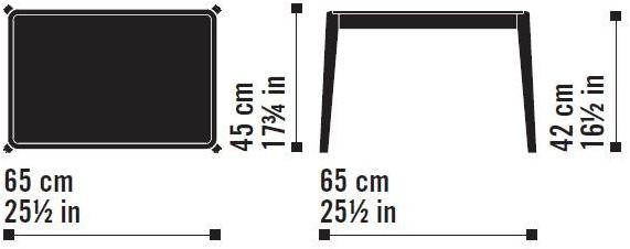 Very Wood Высокий прямоугольный деревянный стол Bellevue sun-id-1472508 - Вид №6