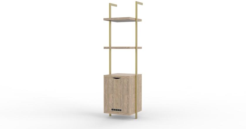 Mobilspazio Полка с креплением от пола к потолку для гостиниц Urban sun-id-1466484 - Вид №33