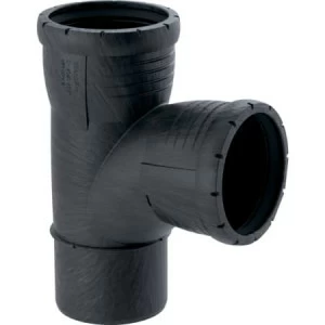 GEBERIT 393.552.14.1 Тройник со смещенным впуском Geberit Silent-Pro 87,5°