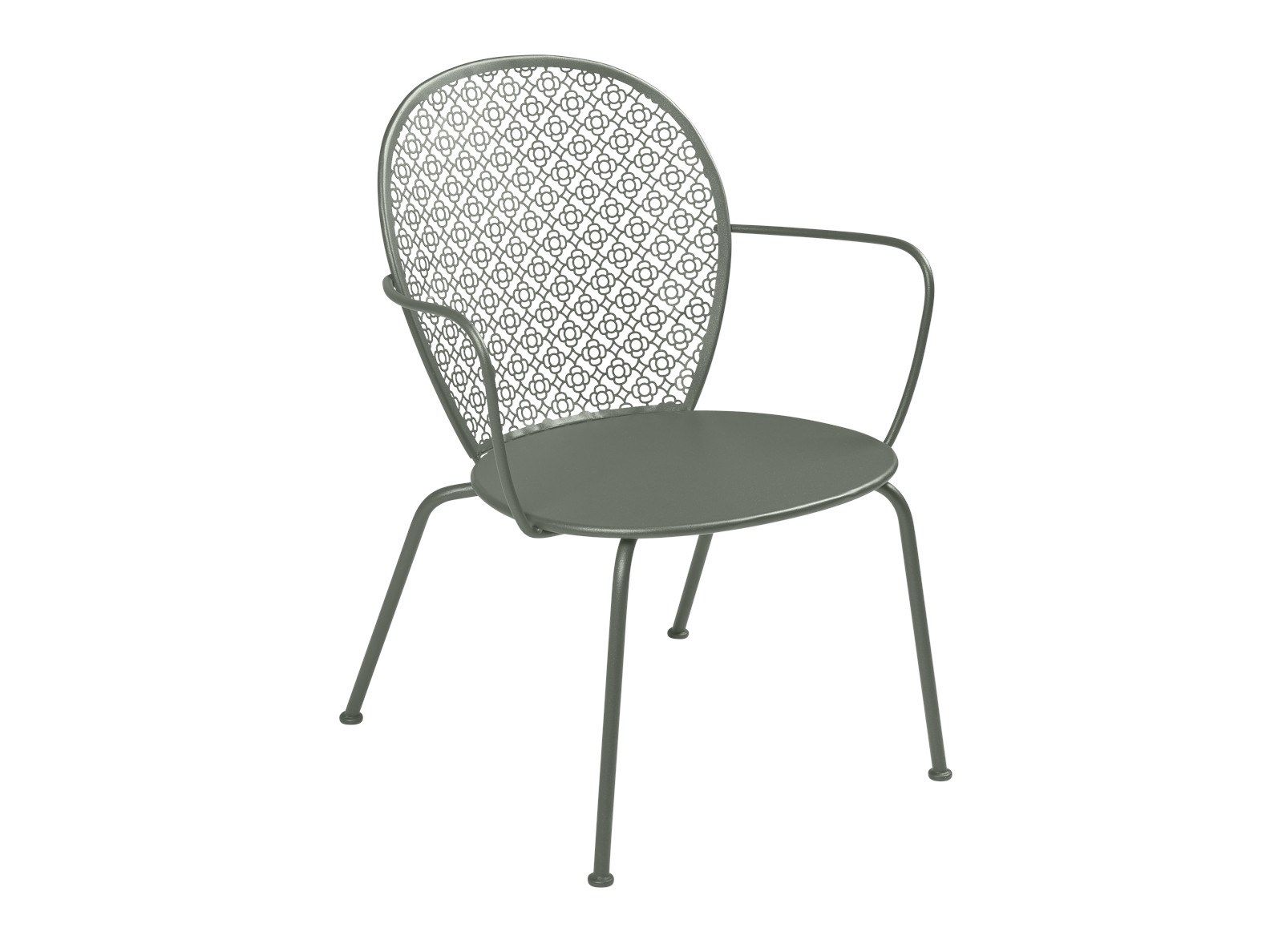 Стальной садовый стул с подлокотниками Fermob Lorette ARCH-00152060