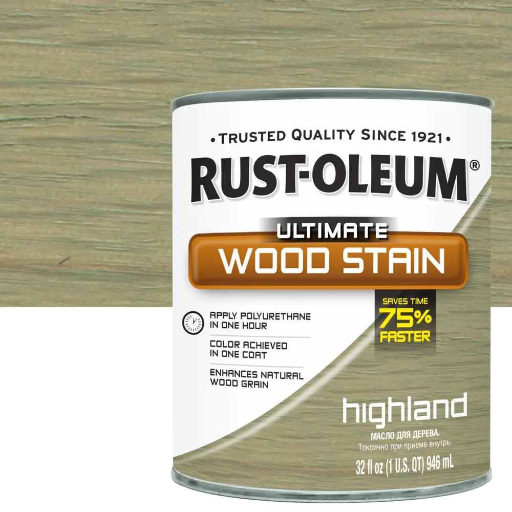 Масло тонирующее Ultimate цвет высокогорье 0.946 л 82482340 STLM-2175095 RUST-OLEUM 