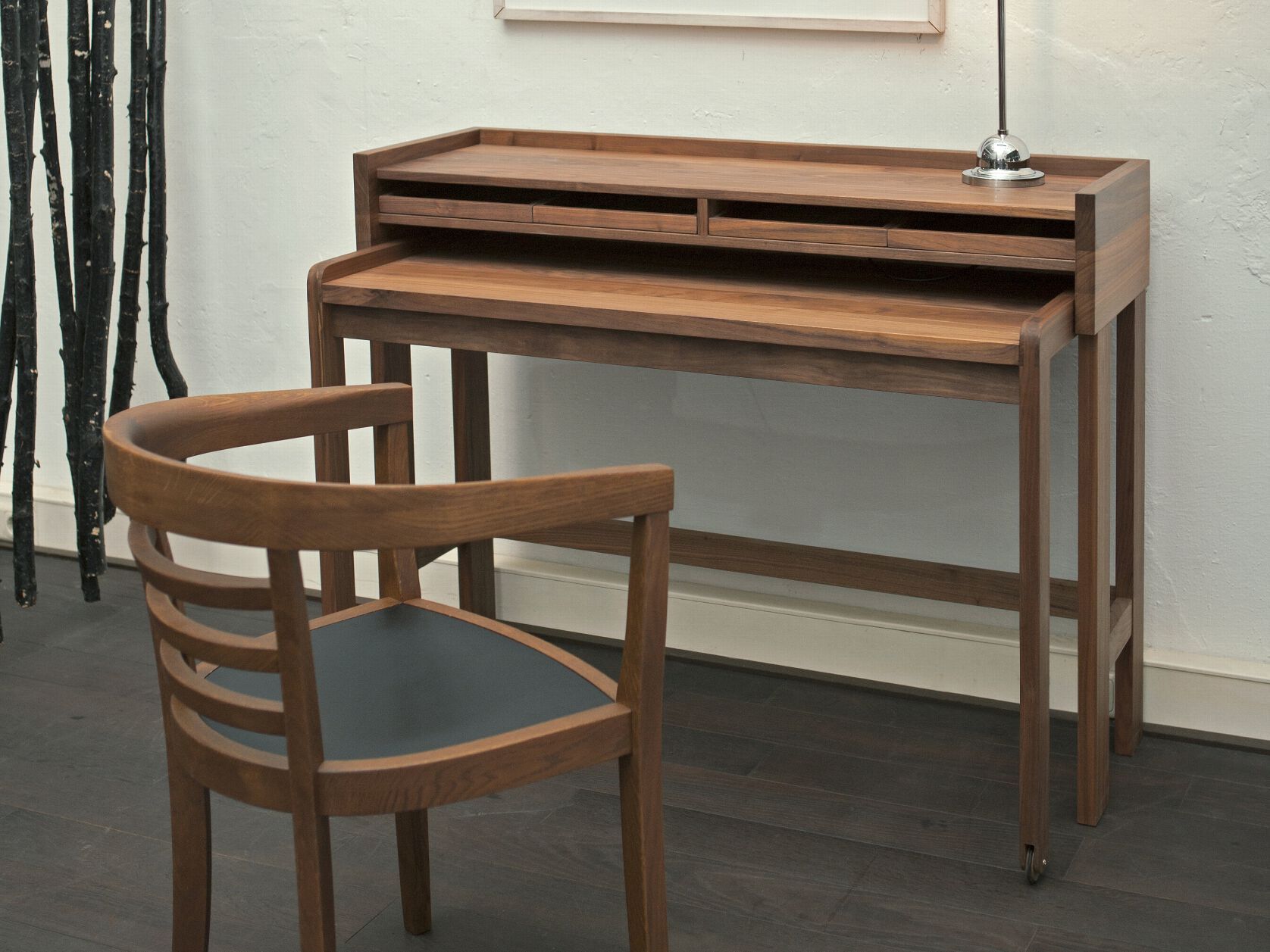 Деревянный письменный стол с ящиками LAMBERT MODESTO ARCH-00076549 - Вид №9