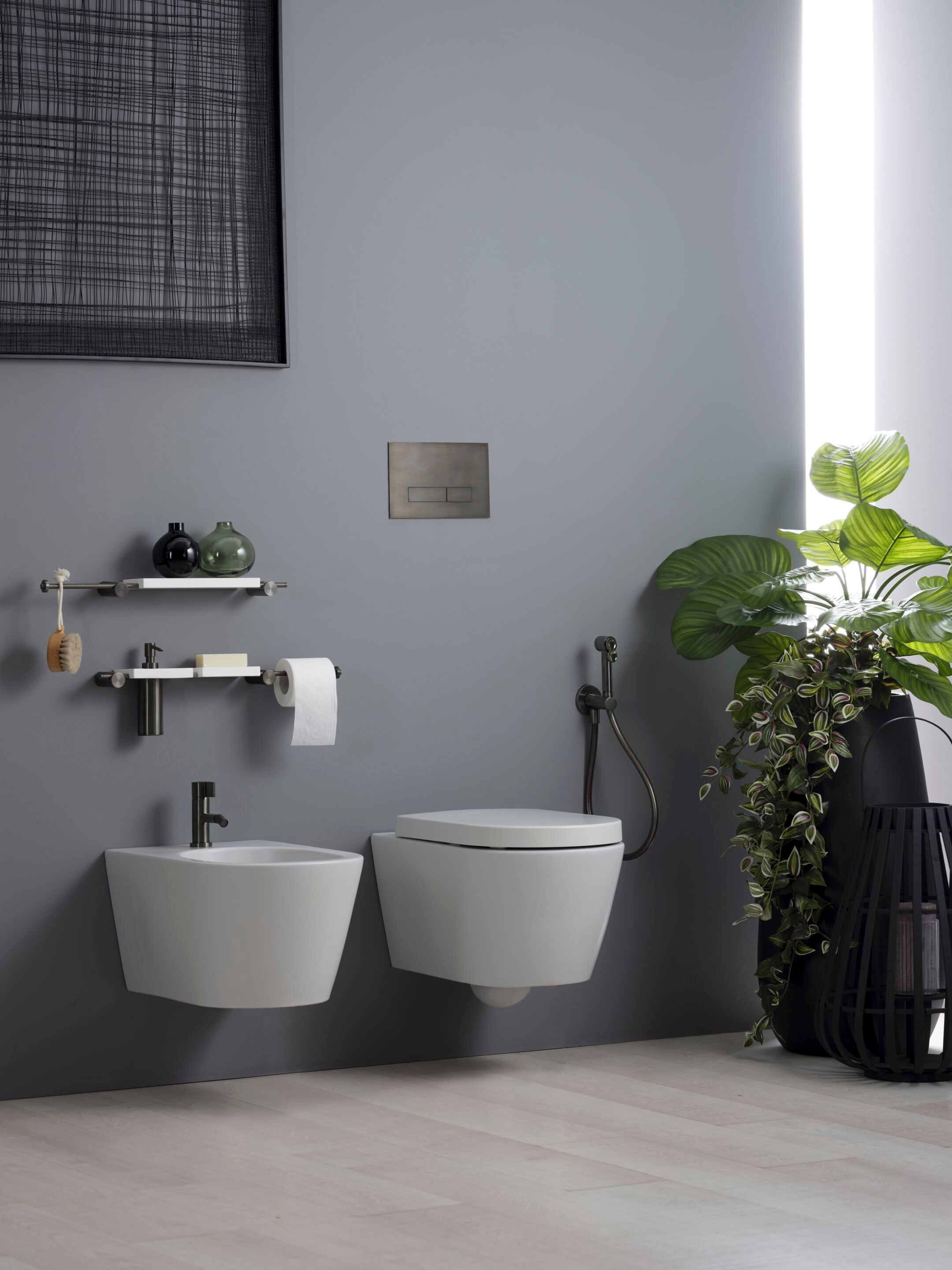 Панель управления туалетом из нержавеющей стали Ritmonio аксессуары для ванной комнаты ARCH-00088920 - Вид №3