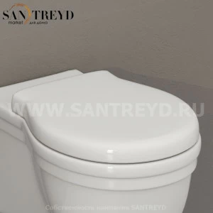 PA029 Крышка сиденье для унитаза Ceramica Globo PAESTUM