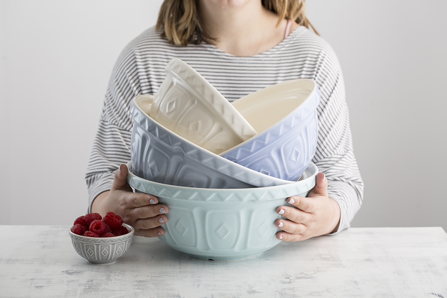 2001.834 Миска для смешивания colour mix, D29 см, 4 л, светло-голубая Mason Cash  - Вид №1