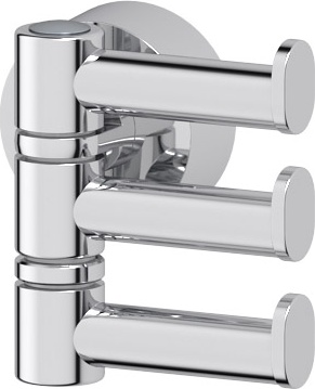 NOS 047 Крючок поворотный тройной FBS Nostalgy