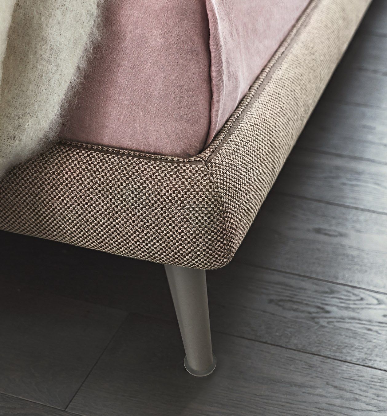 Кровать для хранения ткани с мягким изголовьем BONALDO TONIGHT ARCH-00147037 - Вид №7