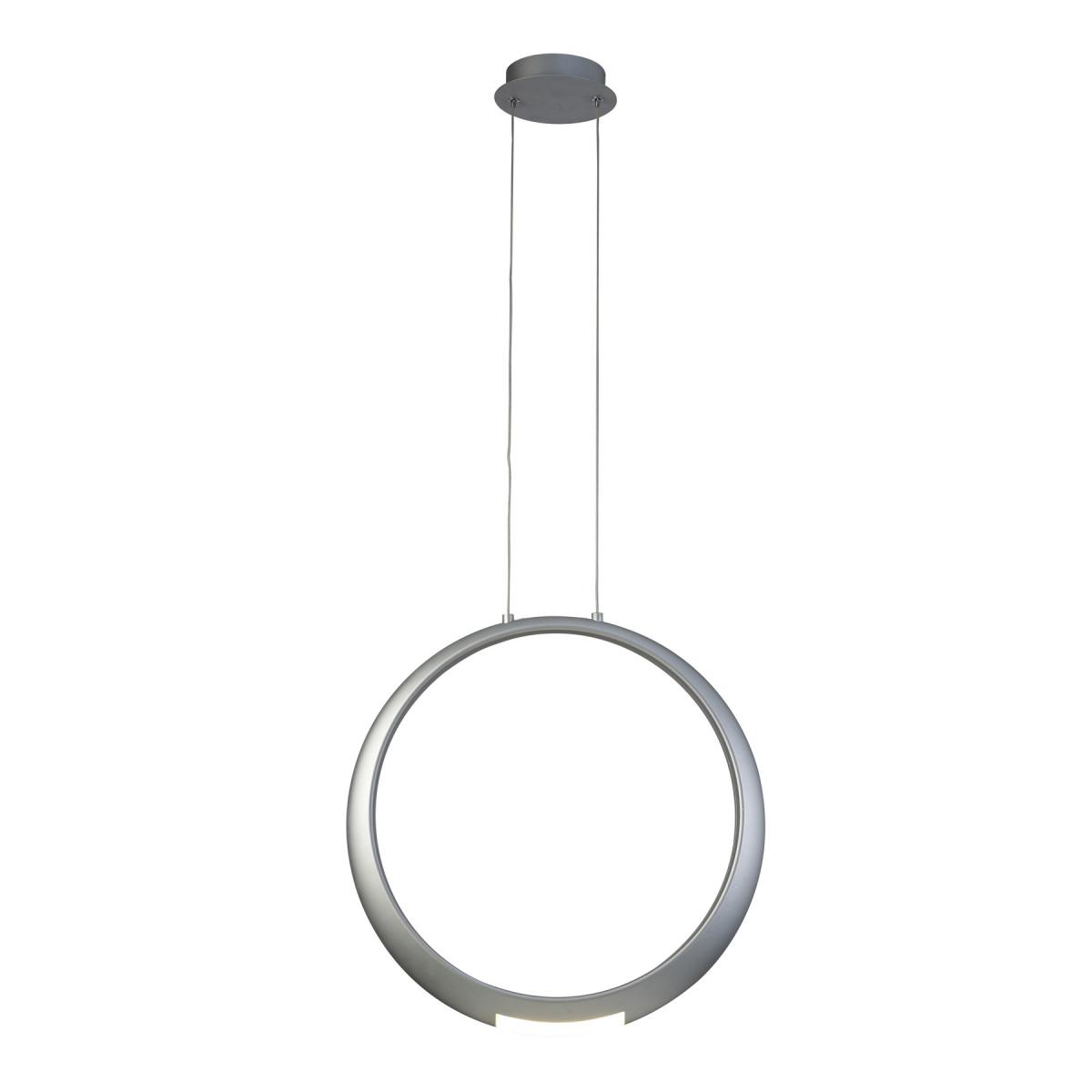 066531 Подвесной светильник серебряный Mantra Ring