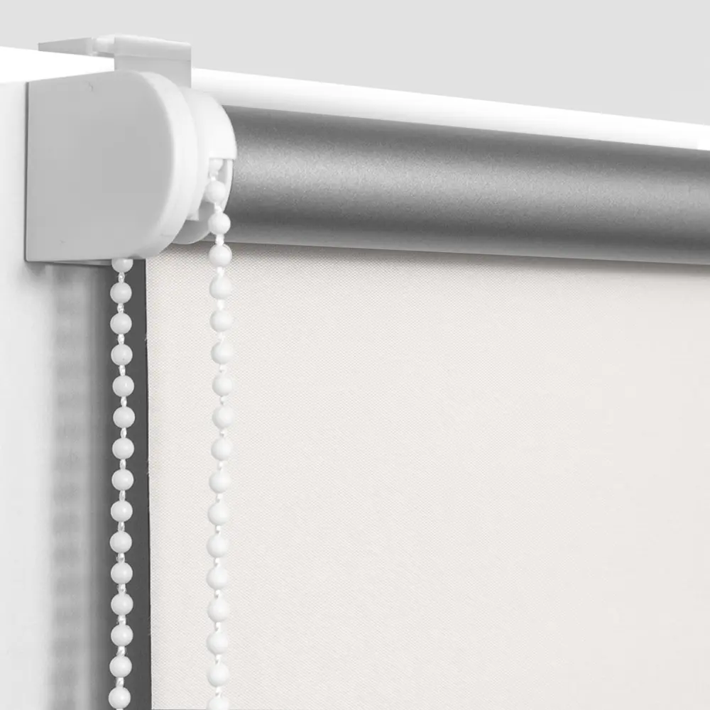 Штора рулонная блэкаут Эскар 70x160 см белая White 86792829 STLM-2044004 BLACKOUT - Вид №1