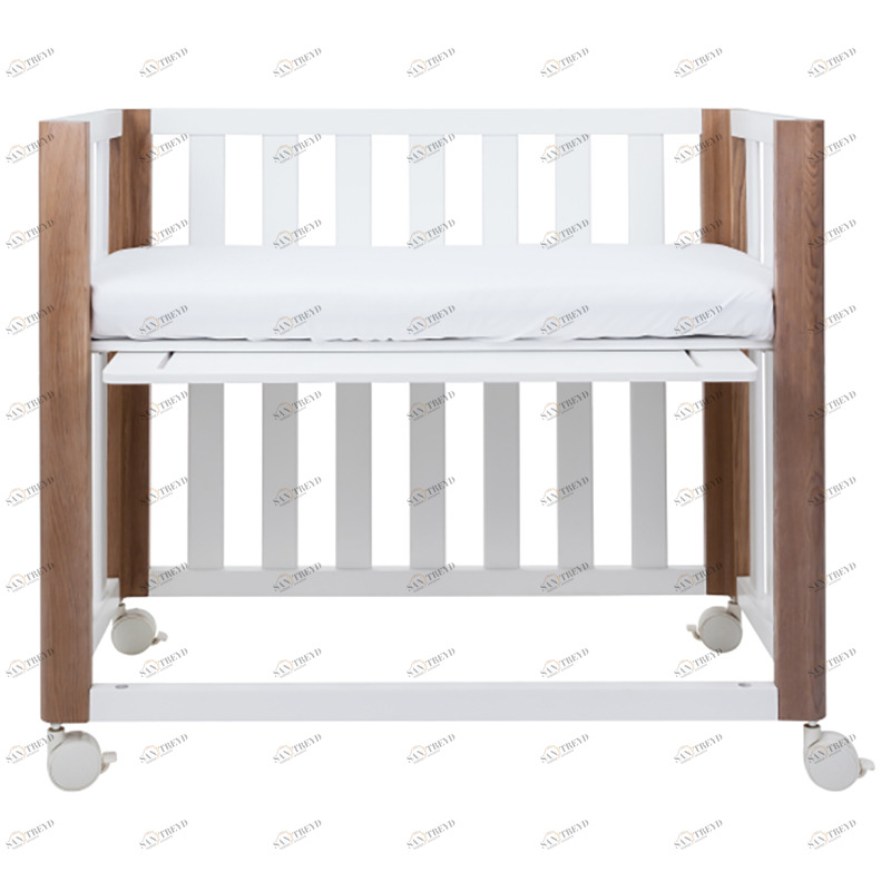 Приставная кроватка Classic Co-sleep 46*85 см белая ELLIPSE ELLIPSE CLASSIC 257792 Белый Santreyd 