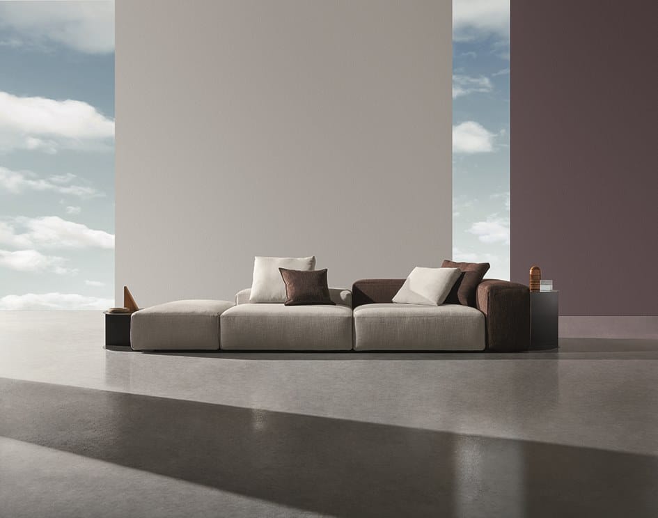 Секционный диван из ткани Twils T-Pad ARCH-00101416 - Вид №2