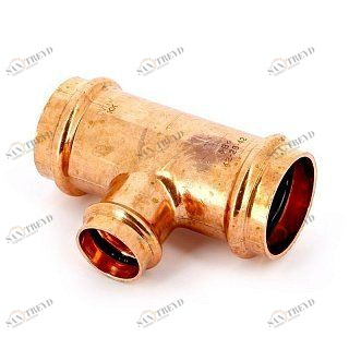 Тройник пресс 54 медный IBP P513005454054