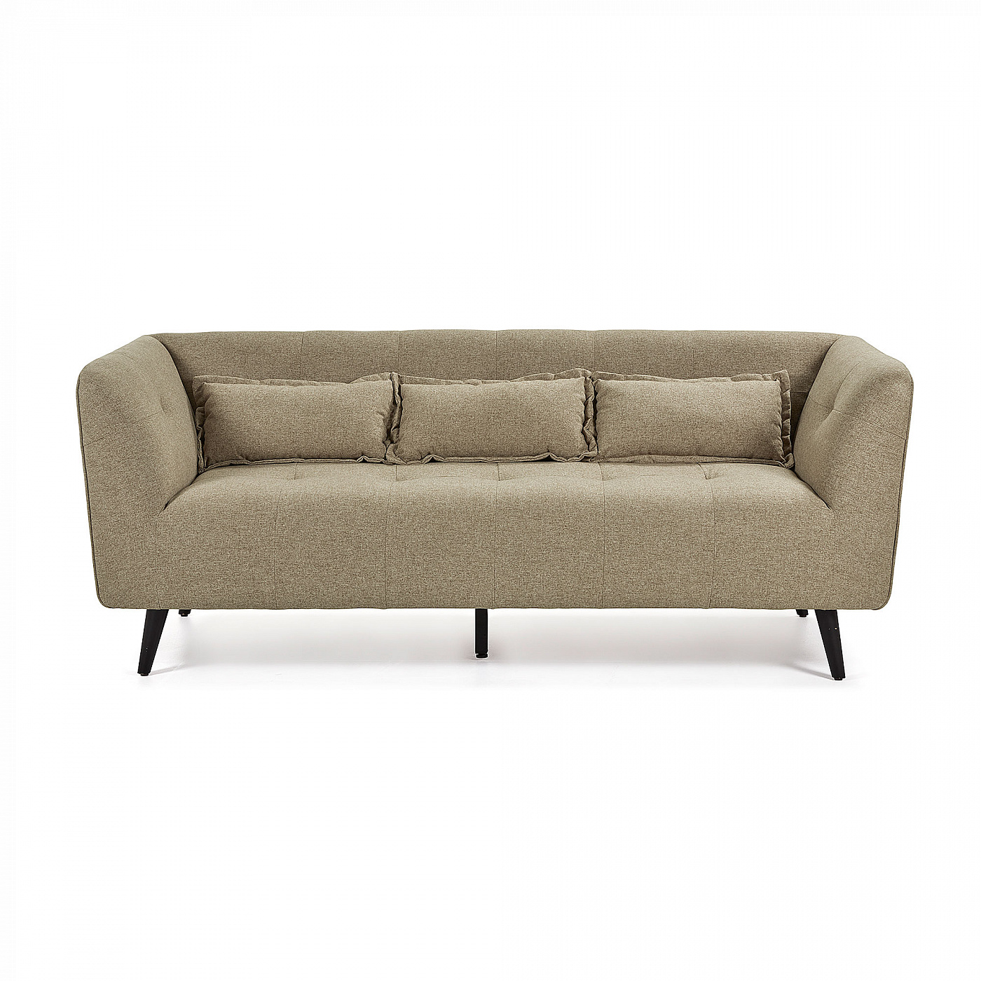 069446 Диван 3х местный коричневый La Forma Saffron  - Вид №4