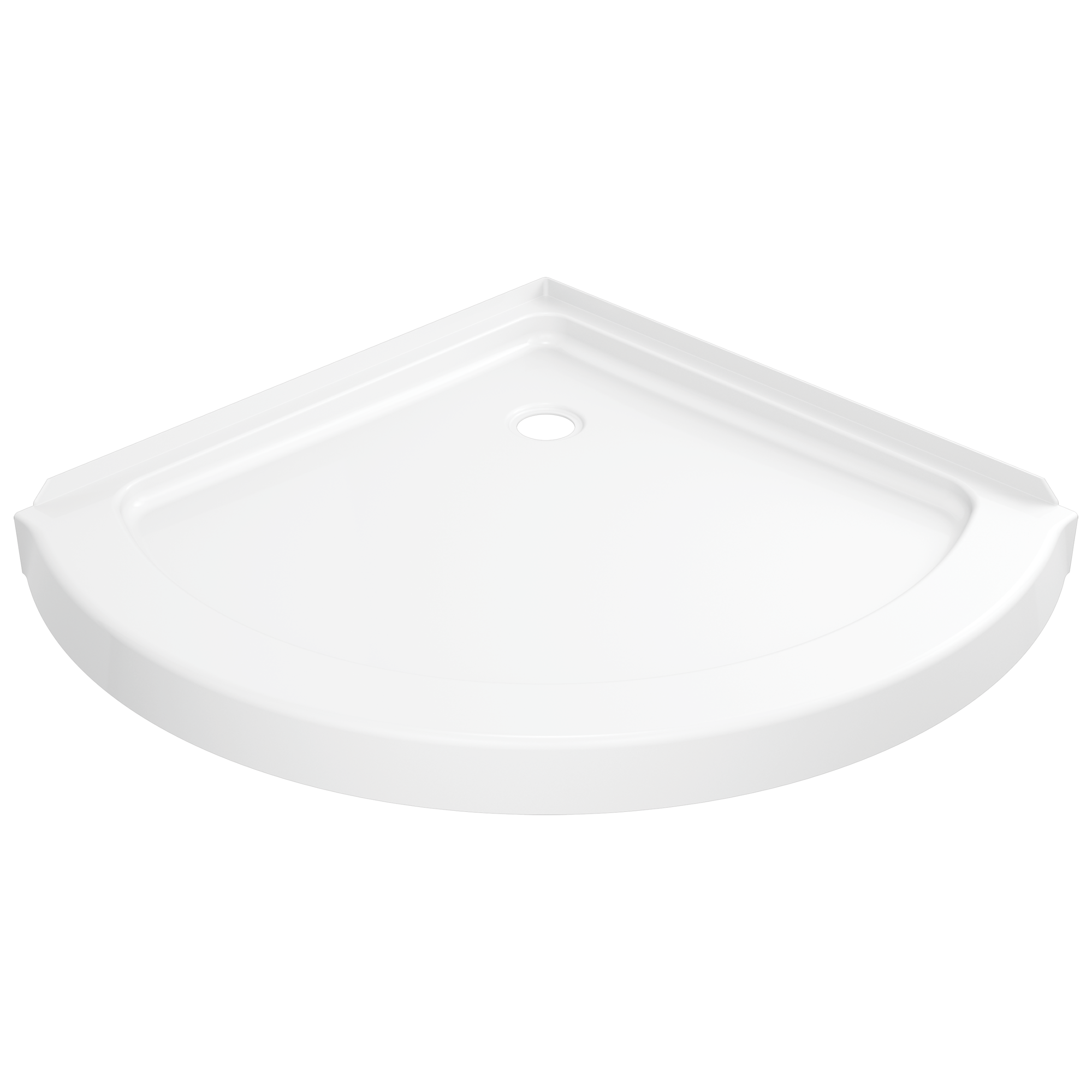 Круглый душевой поддон 38 дюймов из OPP Delta Faucet B711912-3838-WH