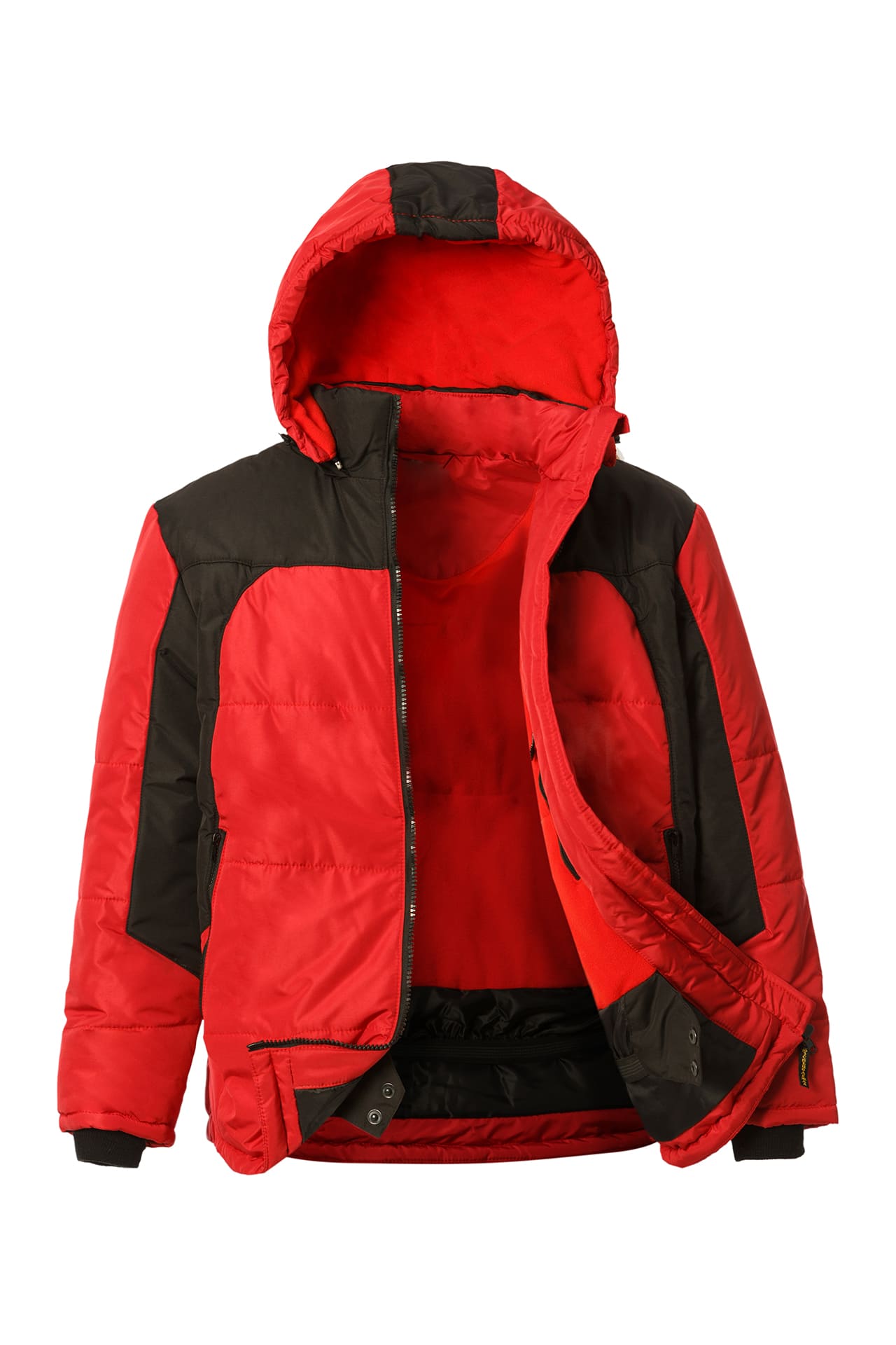 69384 Куртка "Тайгер" зимняя красно-черная  Зимняя спецодежда  размер 60-62/170-176  - Вид №2