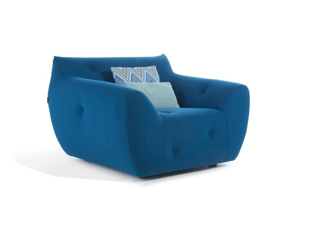 Тканевое садовое кресло с подлокотниками ROCHE BOBOIS Informel Outdoor ARCH-00130133 - Вид №4