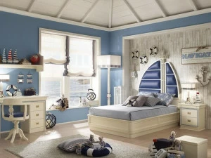 Caroti Односпальная кровать и полуторный контейнер Cordage