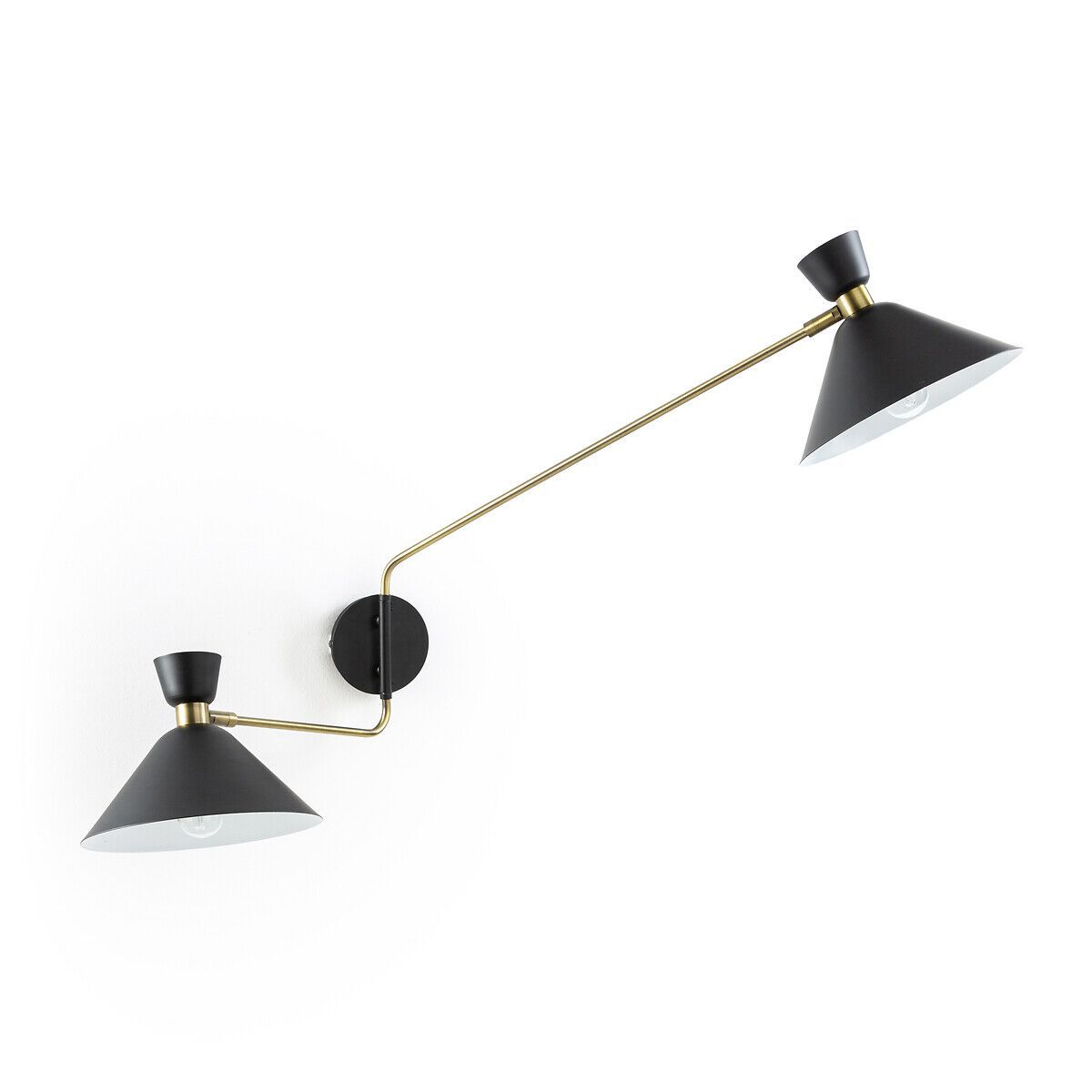 Регулируемая металлическая настенная лампа AMPM Zoticus ARCH-00092479 - Вид №1