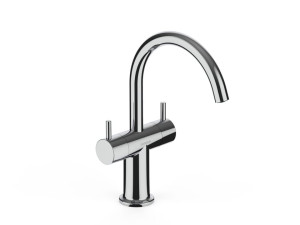 Смеситель для раковины из латуни с регулируемым горлышком