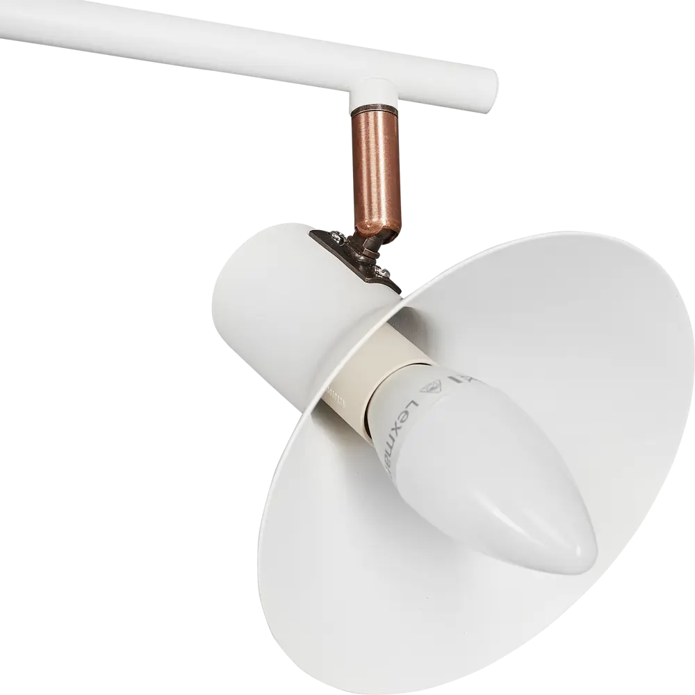 Спот поворотный Crater L1166-2, 2 лампы, 6 м², цвет белый LAMPLANDIA STLM-2144210 - Вид №4