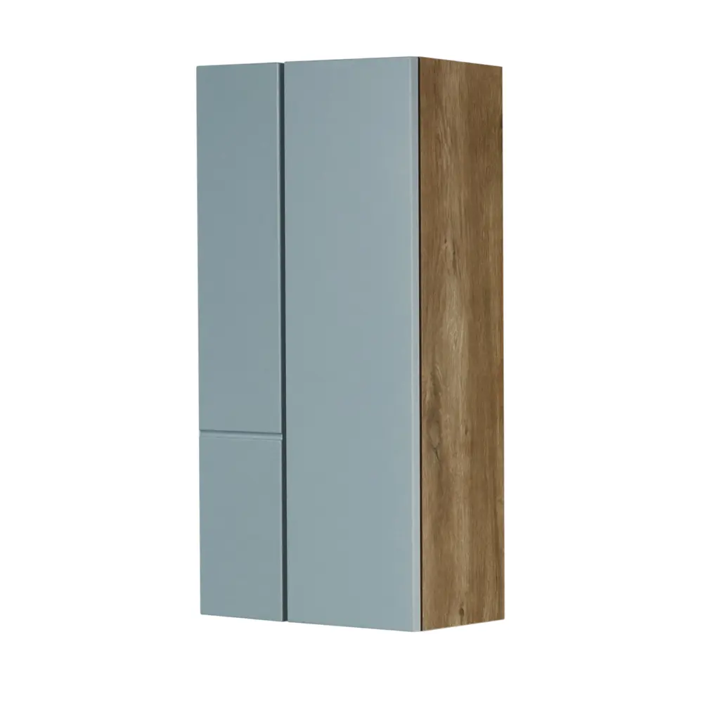 Шкаф подвесной Aquaton Мишель 86.4 см цвет зелено-голубой STLM-2141784