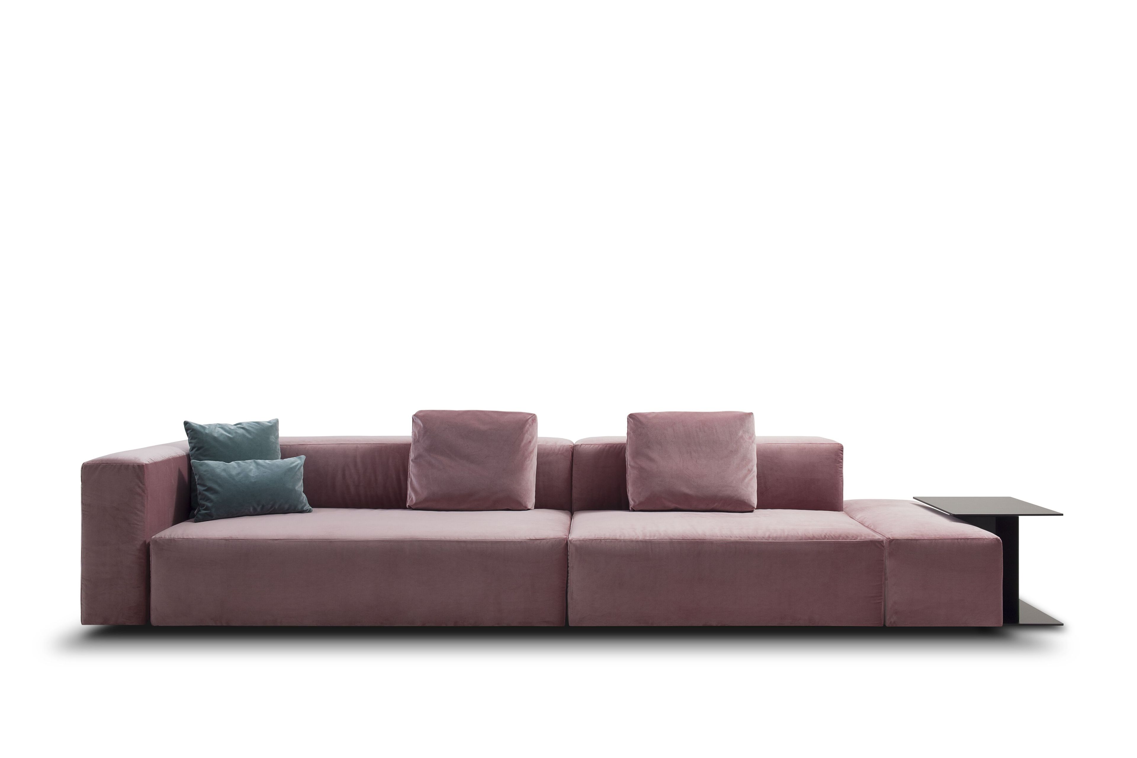 Секционный диван из кожи или ткани Vibieffe 200 CUBE ARCH-00065299