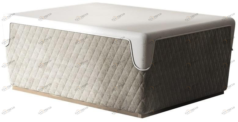 Capital Collection Пуф из квадратной ткани с обивкой Majestic sun-id-1396343