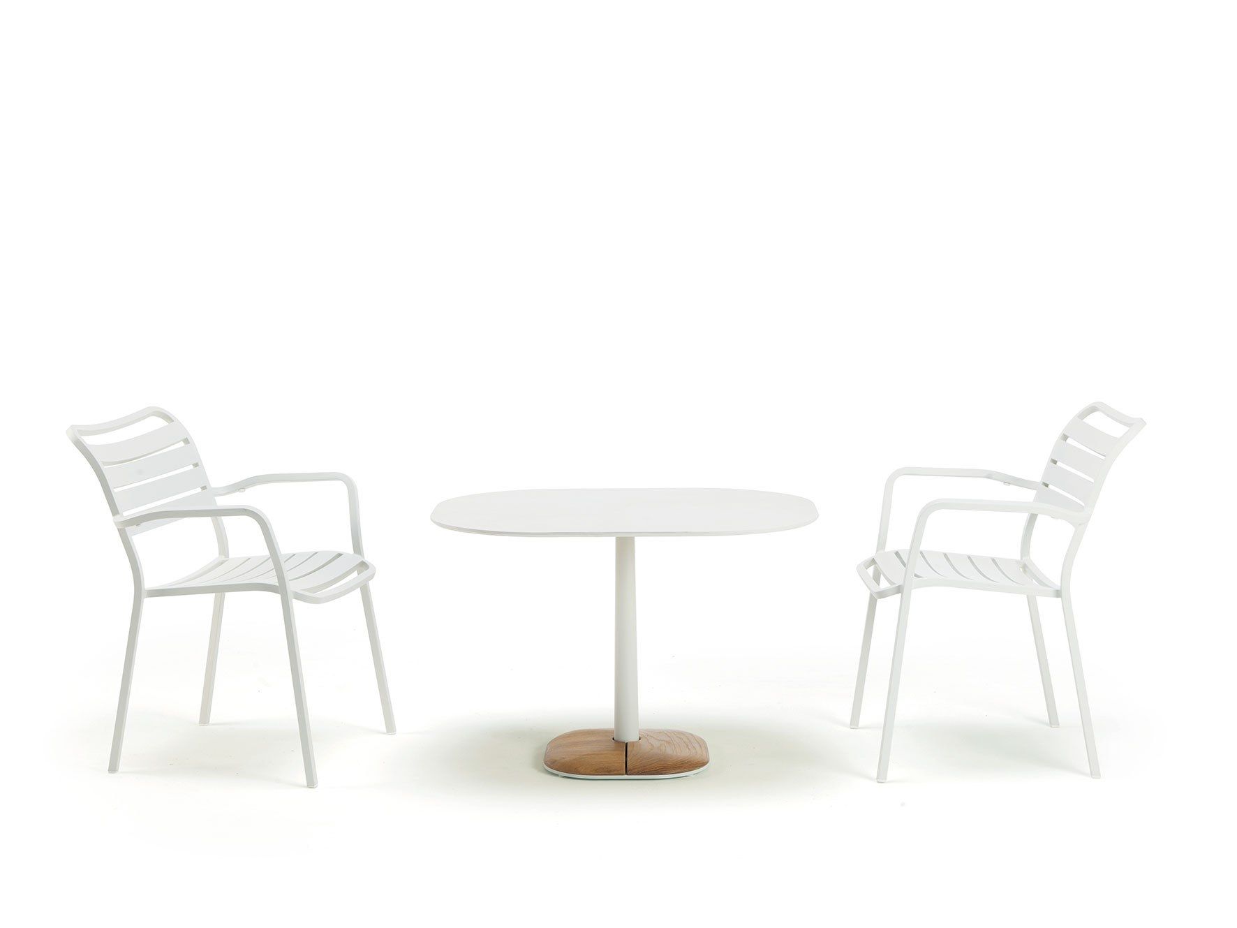 Керамический каменный журнальный столик Ethimo Enjoy ARCH-00017599 - Вид №1